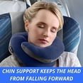 thumbnail image 2 of Almohada de cuello de doble soporte para viajar BCOZZY 3 fo, 2 of 2