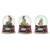 Mermaid - Mermaids Snow Globe 3-Ass No Toys, Multicolor (35363Z)