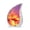 Flamingo-4, variant on VALERASH Flamingo Urn - Blue Teardrop Urns for Human Ashes Adult Female & Female Sunset Memorial Urn for Ashes for Women & Man- 3 Inch