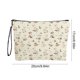 thumbnail image 2 of Pequeña Bolsa de Maquillaje para Bolsa Bolsa de Almacenamiento Impresa Multifuncional de Doble Cara 25 × 17 × 6 cm Bolsa de aseo de Conejo de Pascua Bolsa de Moneda Adecuada para Regalos de Pascua, 2 of 6
