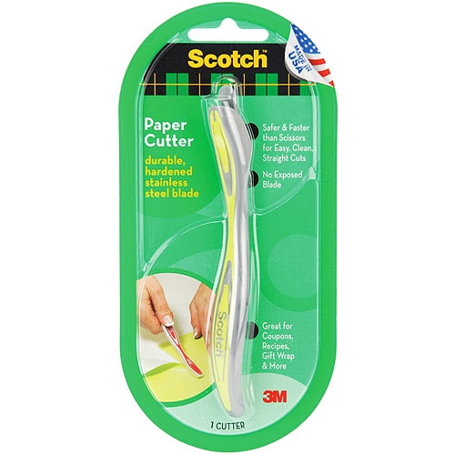 6 PK 3m Scotch Paper Coupon Recipe Gift Wrap Cutter W/stainless Steel Blade 14 for sale online 
