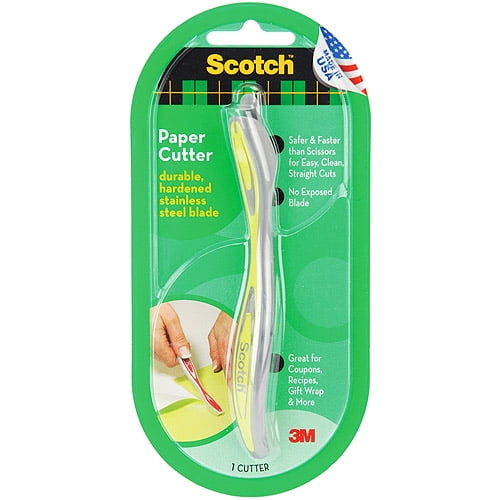 3M Scotch Paper Cutter 1/PkgAssorted Colors