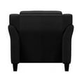 thumbnail image 3 of Lifestyle Solutions Chaise en Microfibre Hartford Noire, 3 of 5