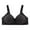 Black, variant on VerPetridure Sports Bras for Women On Sale Woman's Thin Adjustment Chest Shape Bra Underwear No Rims