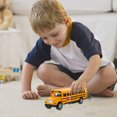 thumbnail image 3 of MesaSe Jouets pour Enfants Autobus de Rentrée Autobus Scolaire pour Tout-Petits Modèle d'Autobus Scolaire Voiture à Rétrofriction Alliage Campus Enfant, 3 of 6