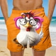 thumbnail image 2 of Purcolt Men's Swim Trunks Quick Dry Lightweight Drawstring Waist Beach Shorts with Pockets, 2 of 6