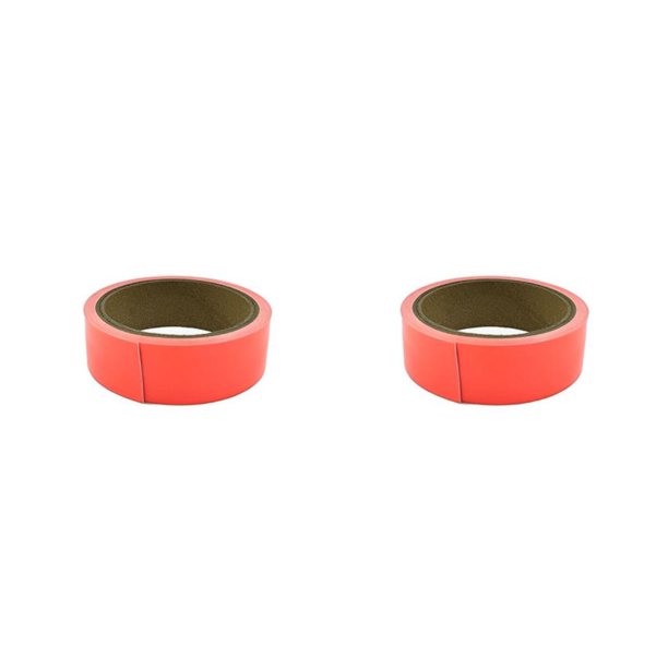 Cinta de advertencia luminosa Wosthever autoadhesiva Impermeable Fuerte Rojo 5 mm 2piezas