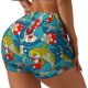thumbnail image 1 of Fotbe Japanese Koi Shorts Sin Costuras – Shorts Deportivos de Cintura Alta para Mujer, Elásticos para Gimnasio, Yoga, Running o Ciclismo-Small, 1 of 8