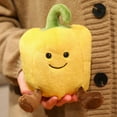 thumbnail image 2 of Cartoon Cute Vegetable Plush Doll - Creative Chili Plush Toy Home Decoration Gift - 5.9inches, 2 of 8