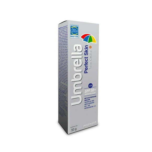 Fotoprotector Umbrella Perfect Skin Tono Oscuro FPS 50+ 50gr Umbrella