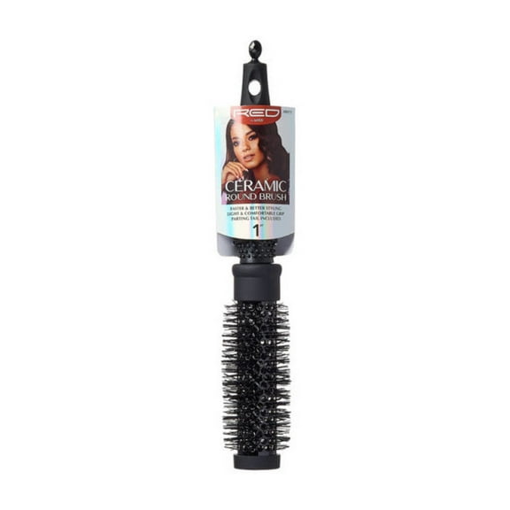 KISS - RED THERMAL ROUND BRUSH 1" (HH11)