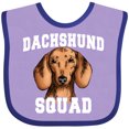 thumbnail image 3 of Inktastic Dog Dachshund Squad Boys or Girls Baby Bib, 3 of 4
