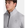 thumbnail image 2 of Reebok Men's and Big Men's Game Day Quarter Zip Fleece Pullover, Sizes XS-5XL, 2 of 6