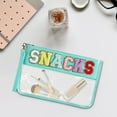 thumbnail image 2 of Transparent Zipper Snack Storage Bag Waterproof Portable Makeup Toiletry Organizer Pouch, 2 of 6