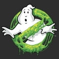 thumbnail image 2 of Men's Ghostbusters Slime Logo  Graphic Tee Charcoal Medium, 2 of 5