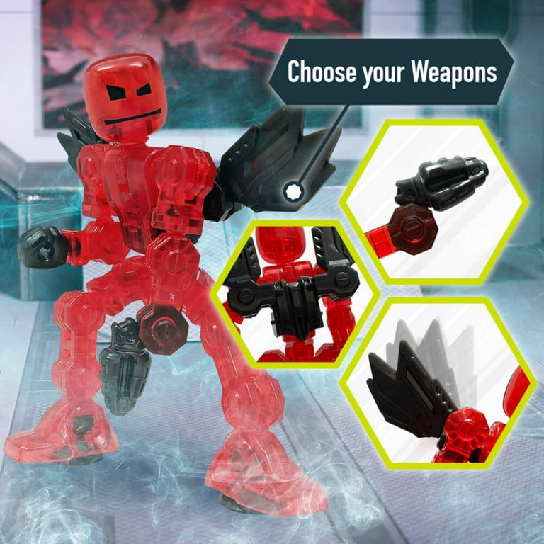 Zing Klikbot Series 1 Hero Action Pack with Axil, Helix, Cosmo
