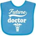 thumbnail image 3 of Inktastic Future Doctor Medical Career Boys or Girls Baby Bib, 3 of 4