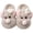 Light grey, variant on Cute Mouse Plush House Slippers, Thick Fleece Lined Winter Shoes, Light Gray, Size 38-39, 1 Pair