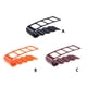 thumbnail image 2 of Seitruly Organizador de Control remoto de aire acondicionado de TV de 4 rejillas, soporte de contenedor, soporte de herramientas para sala de Videojuegos y accesorios Naranja, 2 of 6