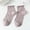 A-Pink83, variant on Babaley Women's Socks Ruffled Cute Heart Pattern Ankle Socks Casual Summer Lightweight Comfortable Socks