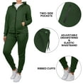 thumbnail image 3 of Women's 2-Piece Fleece-Lined Full Zip Hoodie & Jogger Set, 3 of 5