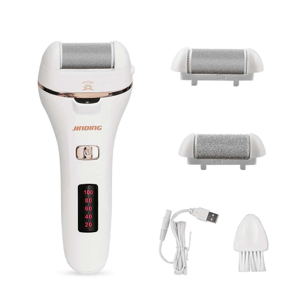 Powerful Electric Foot Callus Remover, Rechargeable Foot File Callus  Remover with LED Light, Dead Skin Remover for Feet, AM 8:00 Pedi Pedicure  Tools