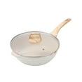 thumbnail image 3 of simhoa 24cm Deep Frying Pan Non Stick with Lid Smooth Surface Multipurpose Cookware, 3 of 8