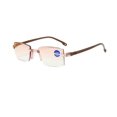 thumbnail image 1 of Gafas de lectura con luz azul para hombre y mujer, anteojos con recorte de diamantes de alta gama, sin marco, 1,0 + 1,5 + 2,0 + 2,5 + 3,0 + 3,5 + 4,0, 1 of 4