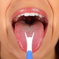 thumbnail image 3 of Set de limpiadores linguales, raspadores de lengua de acero inoxidable, cuidado bucal, 3 of 4