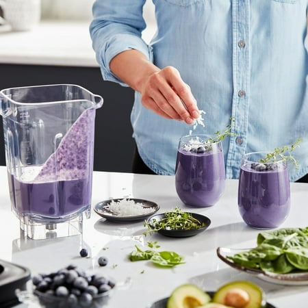 KitchenAid - K400 Variable Speed Blender with Tamper, Contour Silver