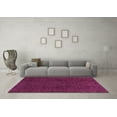 thumbnail image 3 of Ahgly Company Indoor Rectangle Oriental Purple Modern Area Rugs, 6' x 9', 3 of 4