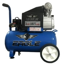 Wood Industries 653036L Cast Iron 6.5 Gallon 3HP 110V 125 PSI 1-Stage 1 Cylinder Oil Lube Air Compressor 6.5 gal