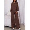 thumbnail image 2 of Conjunto de Lounge PRETTYGARDEN para Mujer 2 Piezas Marrón XXL, 2 of 8