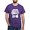 Purple, variant on CafePress - The Man Behind The Bump T Shirt - Men's Classic Graphic Cotton T-Shirt