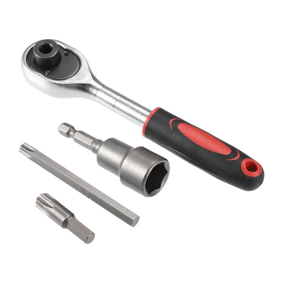 Unique Bargains Soft Top Hard Top Door Removal Install Tool Kit for Jeep Wrangler Metal Rubber 4 Pcs