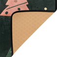 thumbnail image 3 of Yayeee Area Rugs for Living Room 6.7'x4.8' Non Slip Washable Bedroom Floor Carpet, Green Christmas Trees, 3 of 5