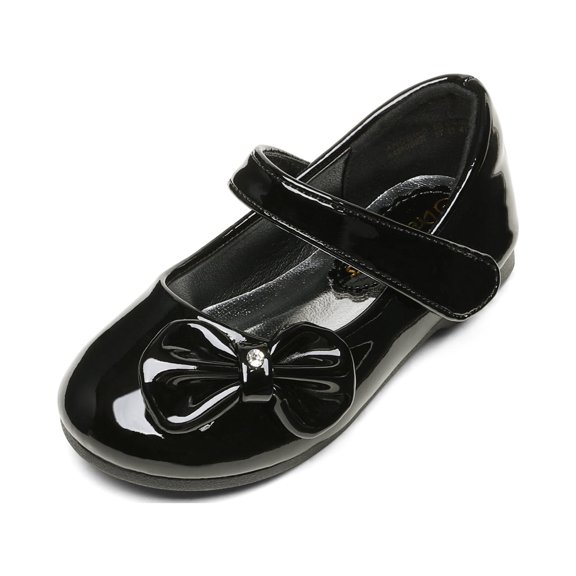 DREAM PAIRS Adorable Mary Jane Side Bow Ballerina Flat (Toddler/Little Girl)