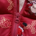 thumbnail image 6 of BULLPIANO 1-6T Kids Boys Girls Winter Coats Snowsuit Toddler Baby Hoods Puffer Down Jacket Warm Windproof Outwear, 6 of 12