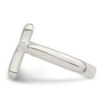 thumbnail image 4 of Diamond2Deal 925 Sterling Silver Vertical Freeform Cross Ring for Women Size 6, 4 of 8