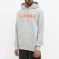 thumbnail image 2 of Carrots By Anwar Carrots Men's Classic Logo Wordmark Hoodie Sweatshirt (Small, Heather Grey), 2 of 6