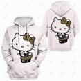 thumbnail image 4 of Mode Urbaine Chandails à Capuchon Femmes Manches Longues Hello Kitty Imprimé Grande Poche Ample Décontracté Chandail Printemps Automne Mode Chandail à Capuche HOEMLIN, 4 of 5