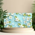 thumbnail image 4 of License Plate, Flower Pattern Decorative Front,Personalized Stainless Steel License Plate Cover For Men Women,12.2" X 6.2", 4 of 6