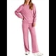 thumbnail image 2 of Traje de Dos Piezas para Mujer: Sudadera de Larga y Pantalón de Otoño. Traje Informal. Rosa M, 2 of 10
