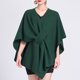 thumbnail image 4 of Capa de lana de color liso para mujer, chaqueta, bufanda, 4 of 5