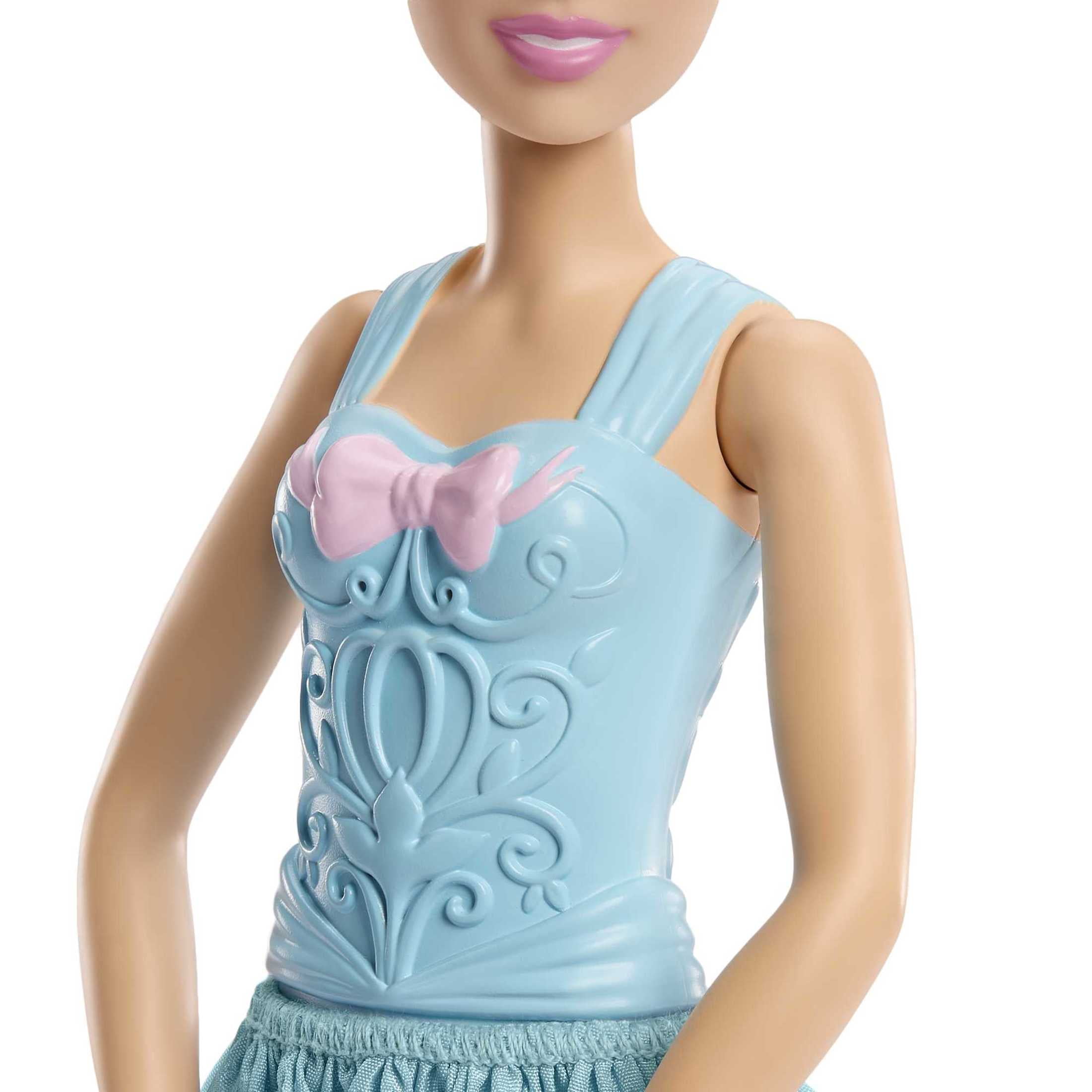 Disney Princess Toys, Ballerina Cinderella Doll, Poseable Ballet Toy [Walmart Exclusive]
