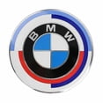 thumbnail image 1 of 82mm Bmw Boot Trunk Bonnet Hood Badge 50th Years Anniversary Emblem, 1 of 4
