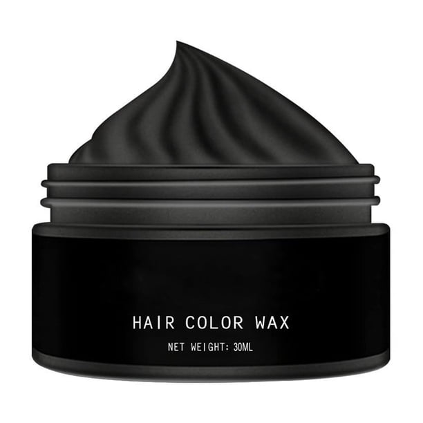 Crema para teñir el cabello temporal, cepillo para enjuague, cera para teñir el cabello, cera para teñir el cabello de una sola vez, peinado temporal, cera para peinar la moda para(Buy 2 save 10%)
