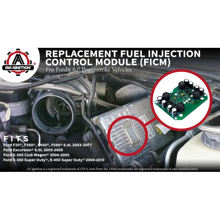Ford F350 6.0 Powerstroke Ficm FICM 6.0 Powerstroke Fuel Injection ...