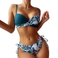 thumbnail image 1 of Conjunto de Bikini sexy Gibobby con estampado de moda para mujer dos piezas realce sexy(A)CH, 1 of 5