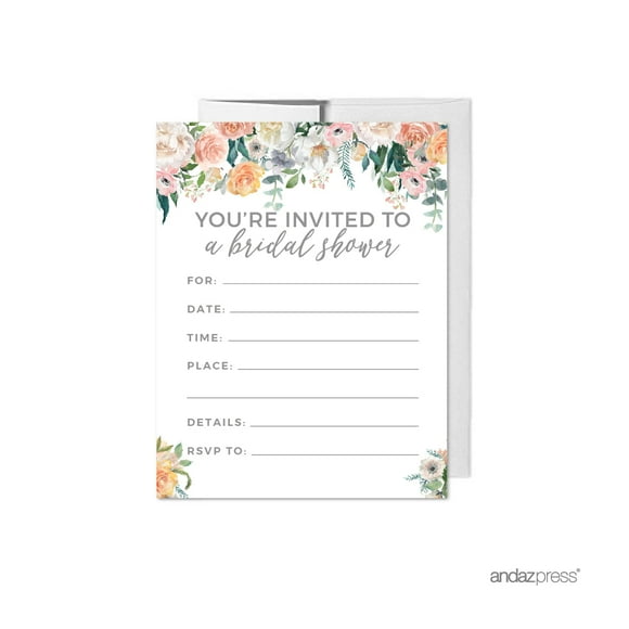 Bridal Shower Invitations
